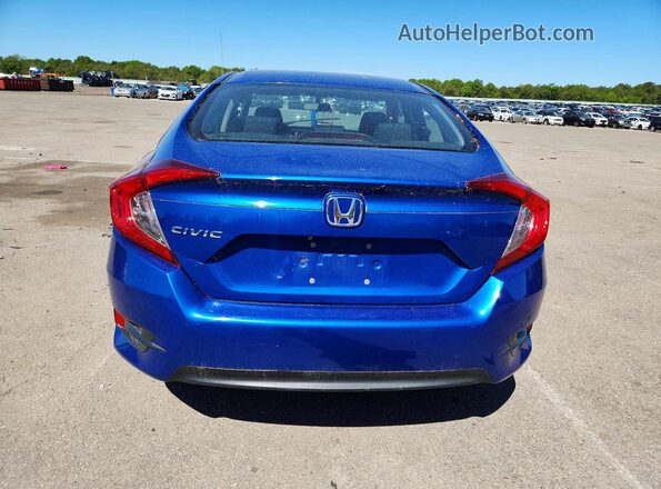 19XFC2F59HE212186 2017 HONDA CIVIC Blue Հետևի տեսք