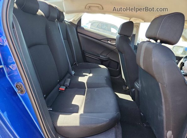 19XFC2F59HE212186 2017 HONDA CIVIC Blue Հետևի նստատեղերի տեսք