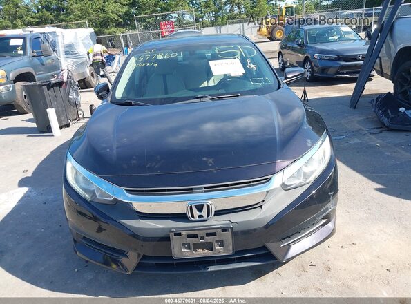 19XFC2F59HE225603 2017 HONDA CIVIC Purple Widok zestawu wskaźników