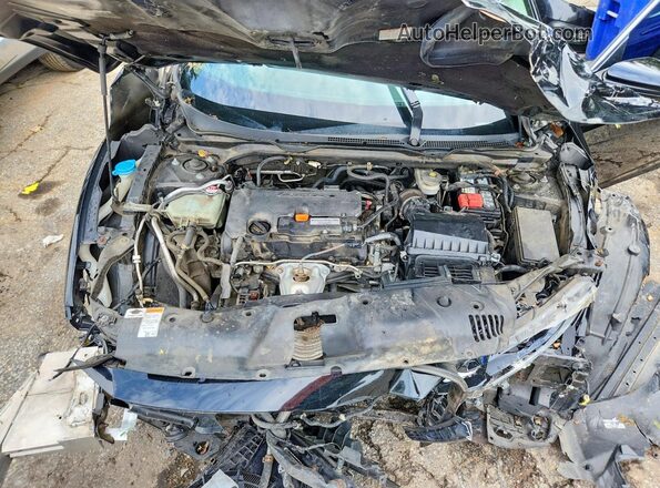 19XFC2F59HE230350 2017 HONDA CIVIC Black Vista interior trasera