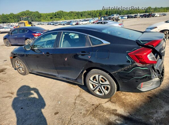 19XFC2F59JE013564 2018 HONDA CIVIC Black Задня ліва чверть
