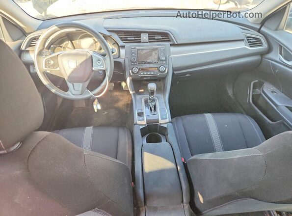 19XFC2F59JE013564 2018 HONDA CIVIC Black Вид панелі приладів