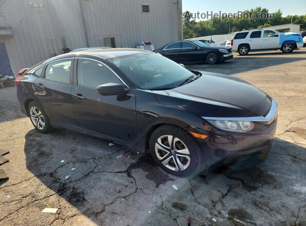 19XFC2F59JE013564 2018 HONDA CIVIC Black Передня права чверть