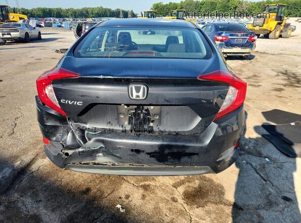 19XFC2F59JE013564 2018 HONDA CIVIC Black Вид ззаду