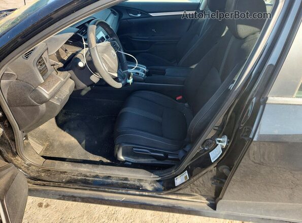19XFC2F59JE013564 2018 HONDA CIVIC Black Вид салону спереду