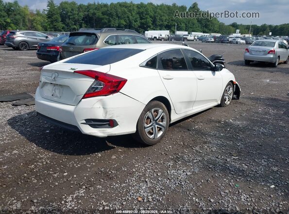 19XFC2F59JE201498 2018 HONDA CIVIC White Trasero derecho