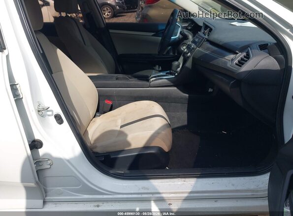 19XFC2F59JE201498 2018 HONDA CIVIC White Vista interior delantera