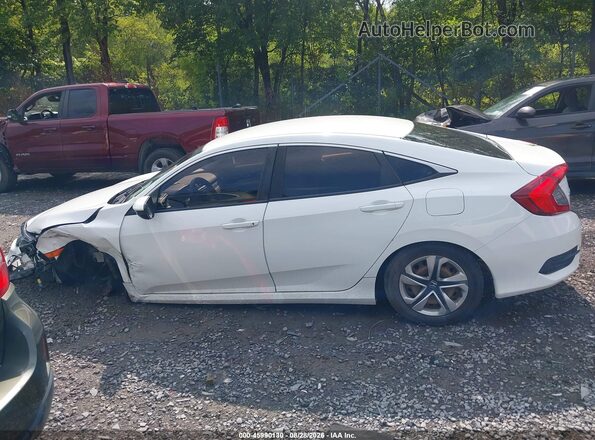 19XFC2F59JE201498 2018 HONDA CIVIC White Vista interior trasera