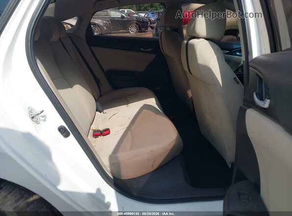19XFC2F59JE201498 2018 HONDA CIVIC White Vista de la etiqueta del VIN