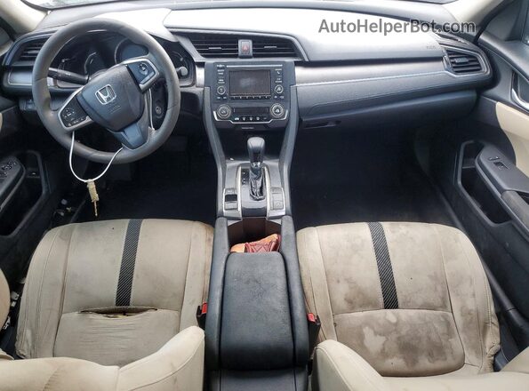 19XFC2F5XGE025361 2016 HONDA CIVIC White წინა პანელის ხედი
