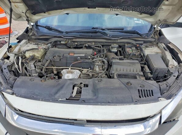 19XFC2F5XGE025361 2016 HONDA CIVIC White უკანა სალონის ხედი