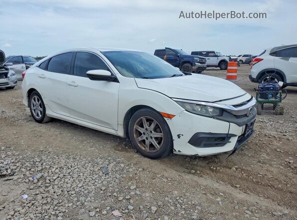19XFC2F5XGE025361 2016 HONDA CIVIC White წინა მარჯვენა