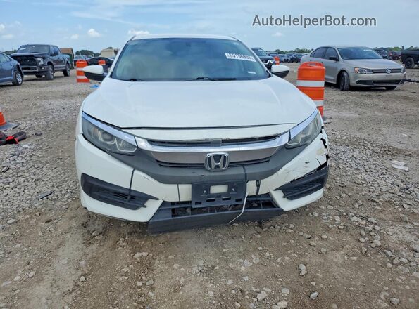 19XFC2F5XGE025361 2016 HONDA CIVIC White წინა ხედი