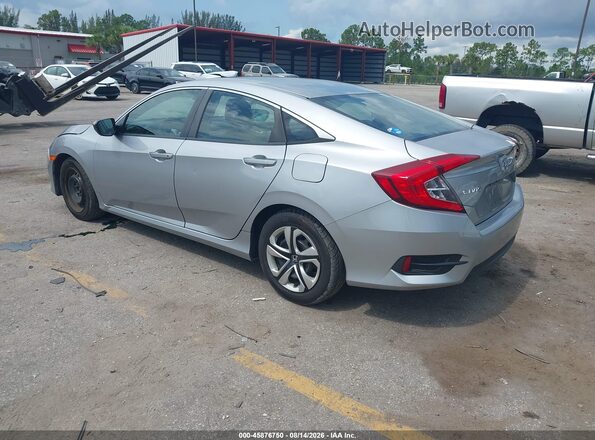 19XFC2F5XGE073717 2016 HONDA CIVIC Silver Tył lewy