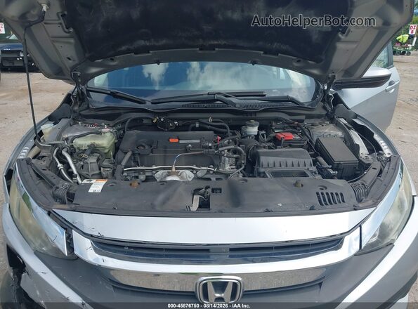 19XFC2F5XGE073717 2016 HONDA CIVIC Silver Widok z tyłu