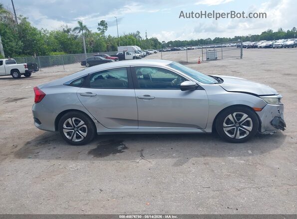 19XFC2F5XGE073717 2016 HONDA CIVIC Silver Widok wnętrza 360 stopni