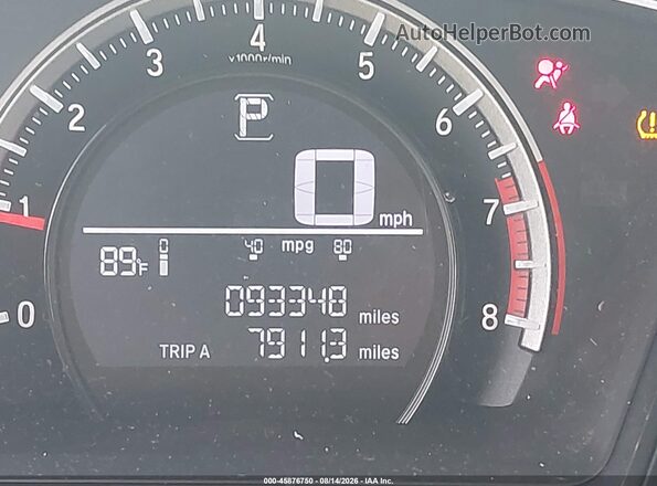 19XFC2F5XGE073717 2016 HONDA CIVIC Silver 