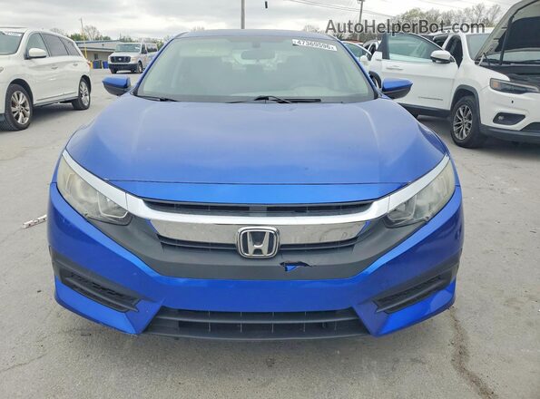 19XFC2F5XGE074401 2016 HONDA CIVIC Blue Widok z przodu