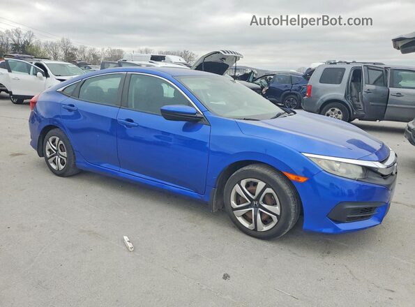 19XFC2F5XGE074401 2016 HONDA CIVIC Blue Przód prawy