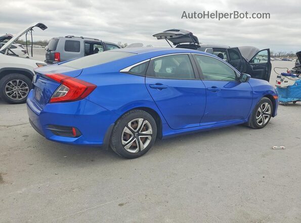 19XFC2F5XGE074401 2016 HONDA CIVIC Blue Tył prawy