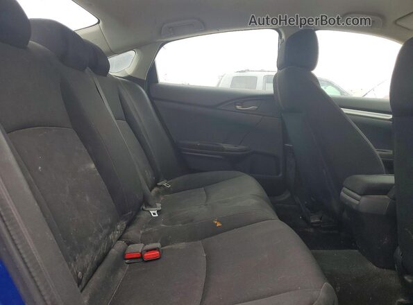 19XFC2F5XGE074401 2016 HONDA CIVIC Blue Widok tylnych siedzeń