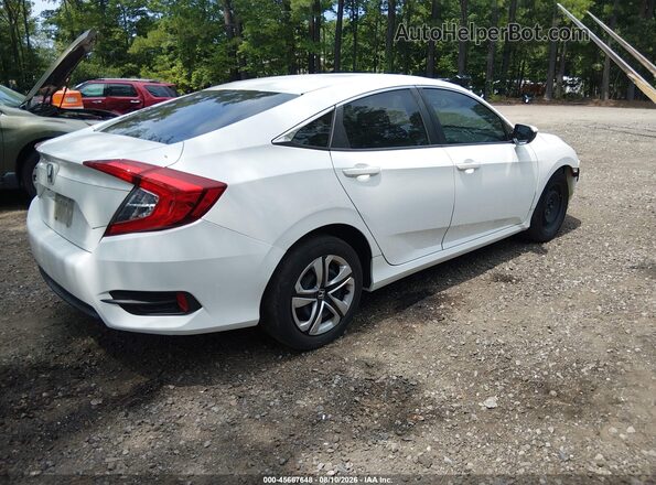 19XFC2F5XGE076438 2016 HONDA CIVIC Белый Задняя правая четверть