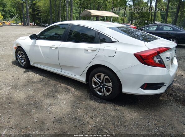 19XFC2F5XGE076438 2016 HONDA CIVIC Белый Задняя левая четверть