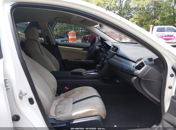 19XFC2F5XGE076438 2016 HONDA CIVIC Белый Вид салона спереди
