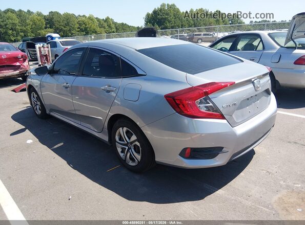 19XFC2F5XGE094776 2016 HONDA CIVIC Silver Հետևի ձախ
