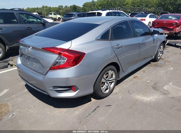 19XFC2F5XGE094776 2016 HONDA CIVIC Silver Հետևի աջ