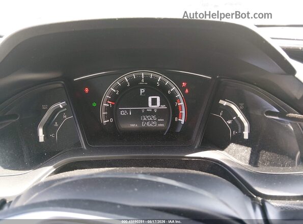 19XFC2F5XGE094776 2016 HONDA CIVIC Silver Հետևի նստատեղերի տեսք