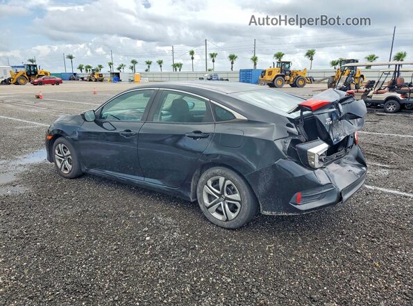 19XFC2F5XGE204578 2016 HONDA CIVIC Black უკანა მარცხენა