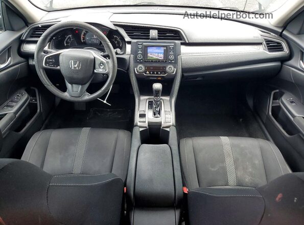 19XFC2F5XGE204578 2016 HONDA CIVIC Black წინა პანელის ხედი