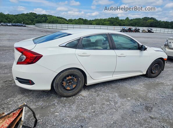 19XFC2F5XGE230663 2016 HONDA CIVIC White უკანა მარჯვენა