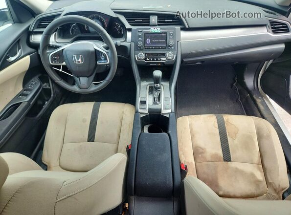 19XFC2F5XGE230663 2016 HONDA CIVIC White წინა პანელის ხედი