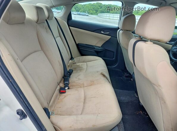 19XFC2F5XGE230663 2016 HONDA CIVIC White უკანა სავარძლების ხედი