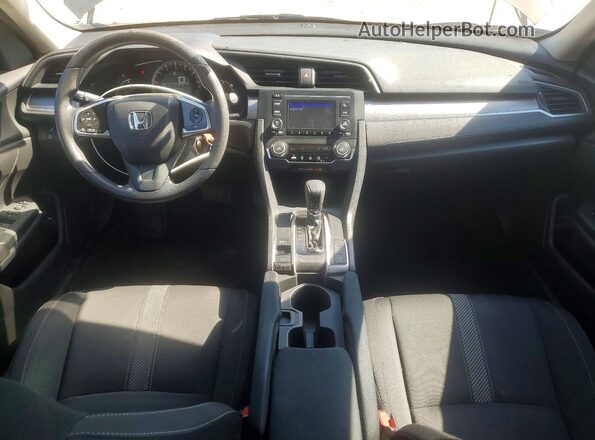 19XFC2F5XHE003250 2017 HONDA CIVIC Серый Вид панели приборов