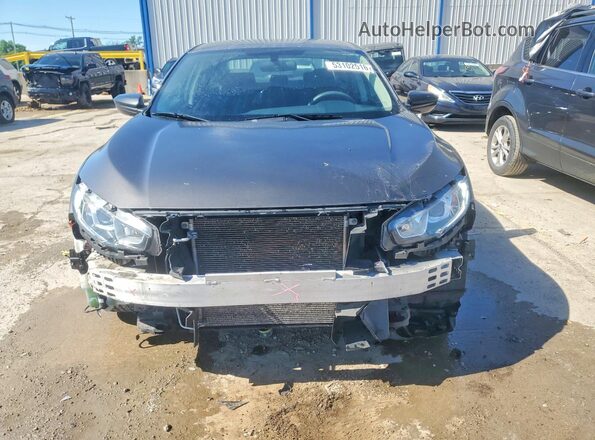 19XFC2F5XHE003250 2017 HONDA CIVIC Серый Вид спереди
