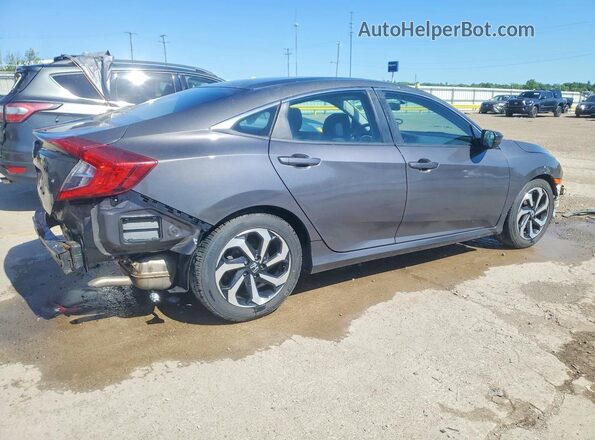 19XFC2F5XHE003250 2017 HONDA CIVIC Серый Задняя правая четверть