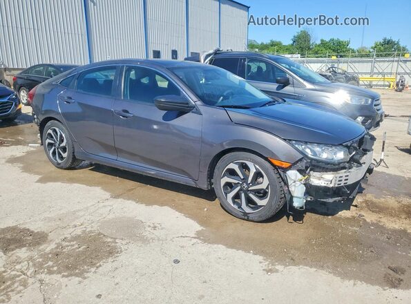 19XFC2F5XHE003250 2017 HONDA CIVIC Серый Передняя правая четверть