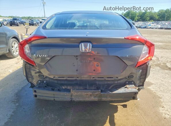 19XFC2F5XHE003250 2017 HONDA CIVIC Серый Вид сзади