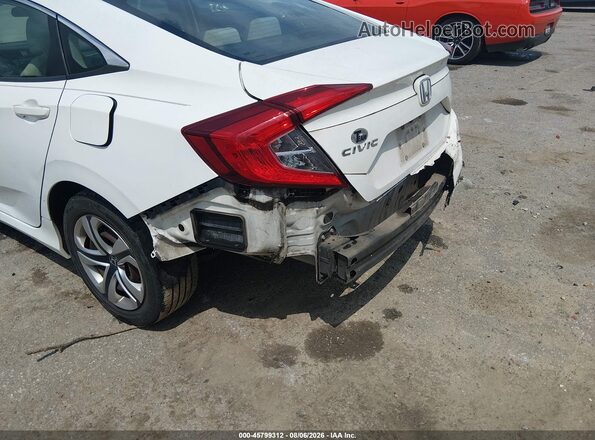 19XFC2F5XHE015334 2017 HONDA CIVIC Белый Вид спереди