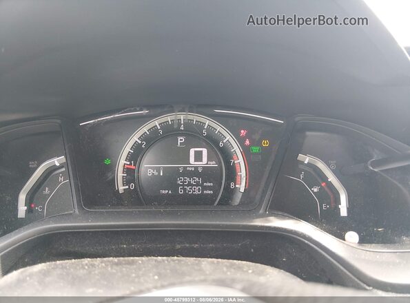 19XFC2F5XHE015334 2017 HONDA CIVIC Белый Вид задних сидений