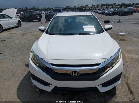 19XFC2F5XHE015334 2017 HONDA CIVIC Белый Вид щитка приборов