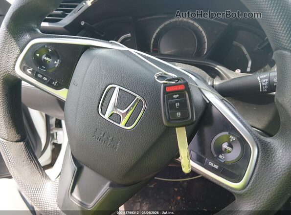 19XFC2F5XHE015334 2017 HONDA CIVIC Белый Вид панели приборов