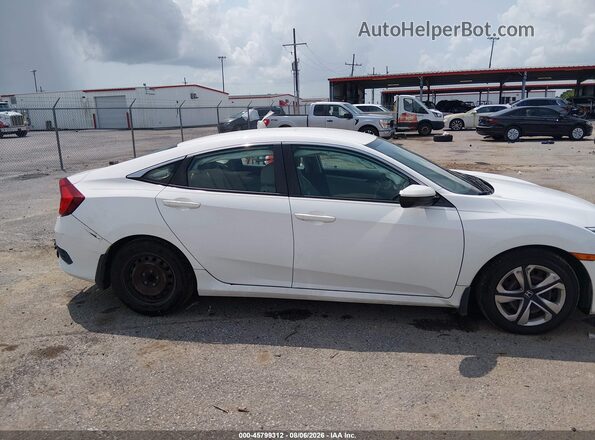 19XFC2F5XHE015334 2017 HONDA CIVIC Белый Вид задней части салона