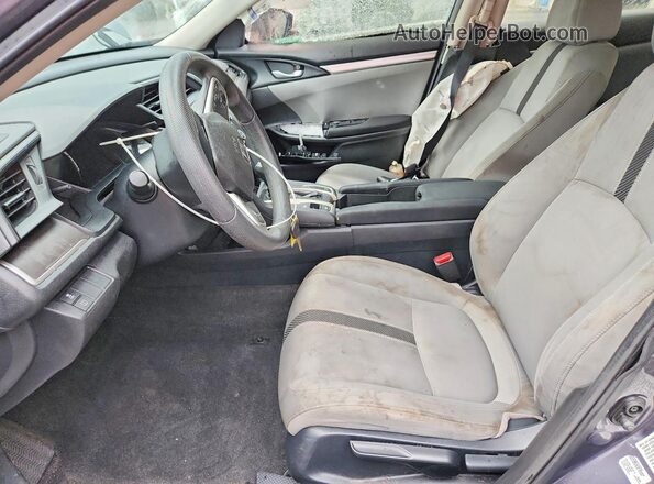 19XFC2F5XHE036118 2017 HONDA CIVIC Серый Вид задней части салона