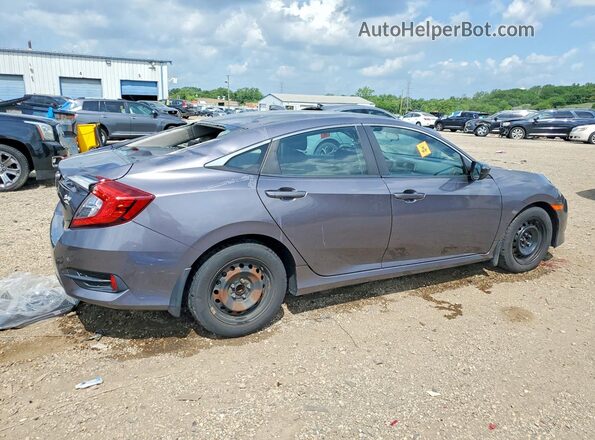 19XFC2F5XHE037172 2017 HONDA CIVIC Charcoal Задня права чверть