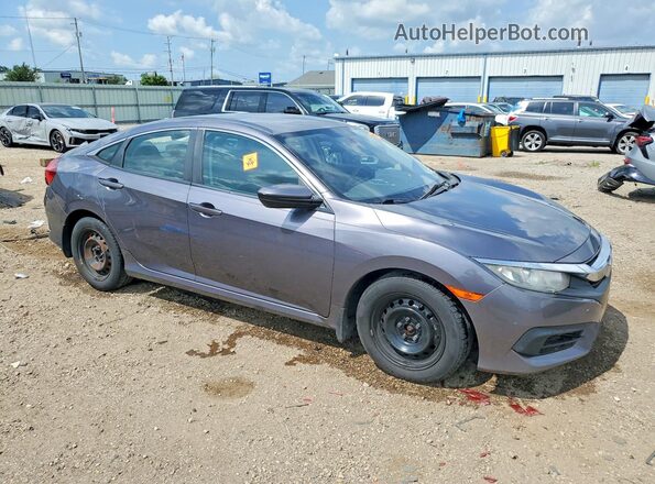 19XFC2F5XHE037172 2017 HONDA CIVIC Charcoal Передня права чверть