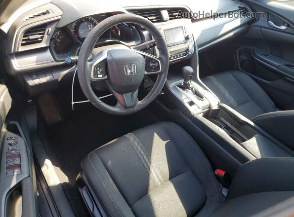 19XFC2F5XHE037172 2017 HONDA CIVIC Charcoal Вид панелі приладів